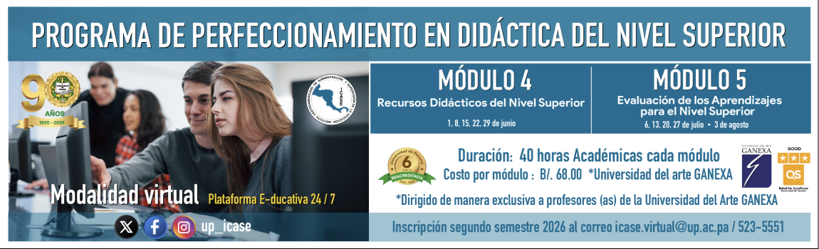 PROGRAMA DE PERFECCIONAMIENTO EN DIDÁCTICA DEL NIVEL SUPERIOR