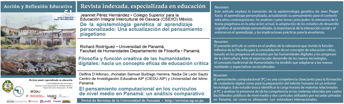 Revista ARE#51 artículos 4-5-6