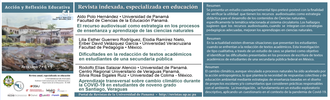 Slider 5 Revista ARE#51 artículos 7-8-9 / 14 SEP al 2 OCT