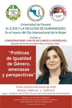 Conversatorio con Pilar Cancela Rodríguez